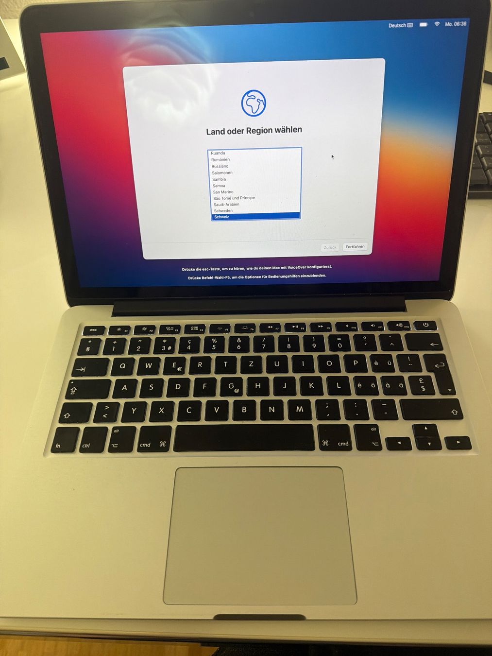 Apple Notebooks: MacBook Pro Retina 13' – Gebraucht aus Frauenfeld von fabian27