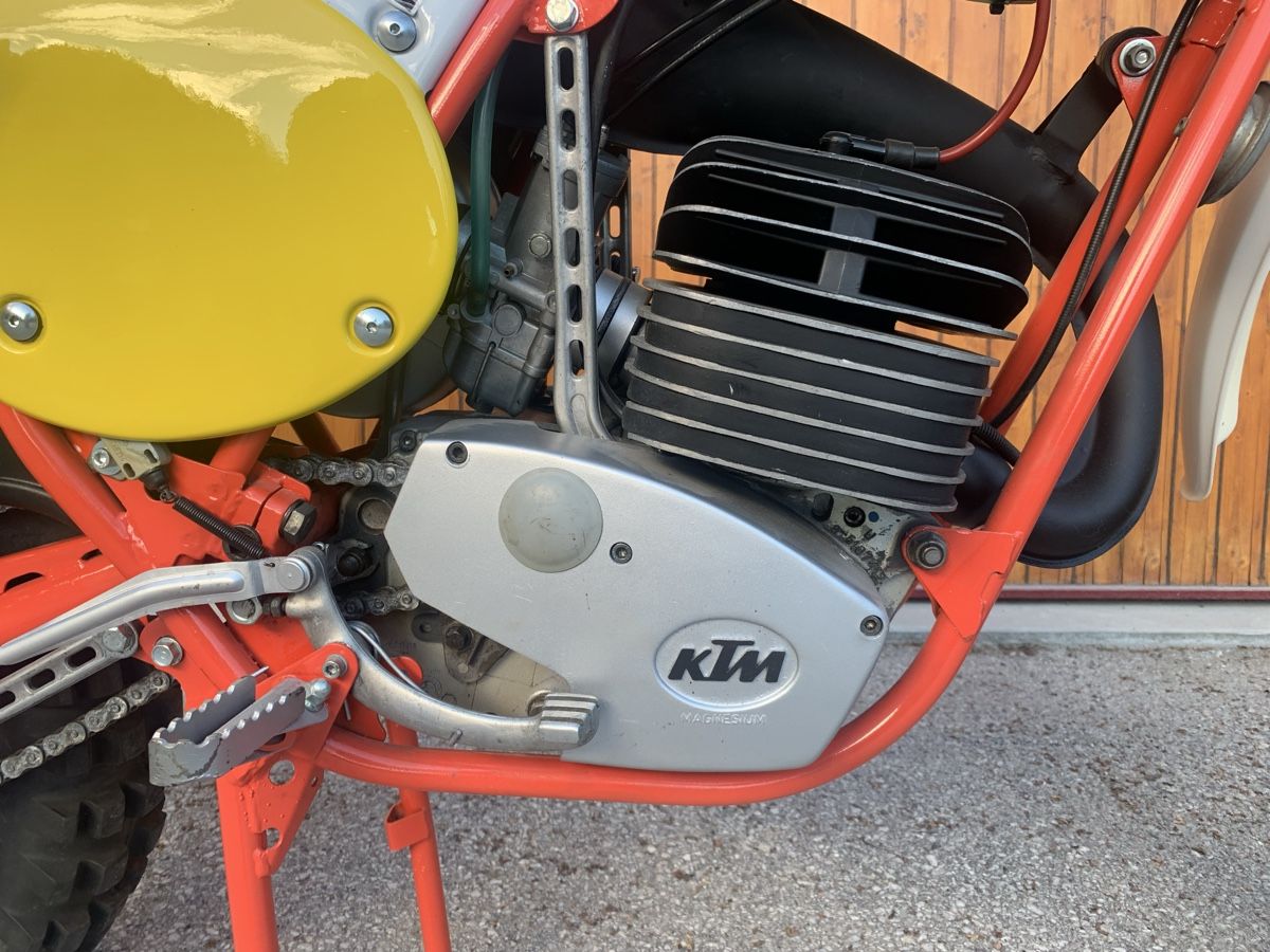 KTM Enduro: KTM 125 GS  1978 Oldtimer  – Usato da crans montana venduto da jujes67 3