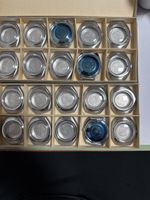Boitier montre vintage acier inoxydable lot 20 pièces usagé
