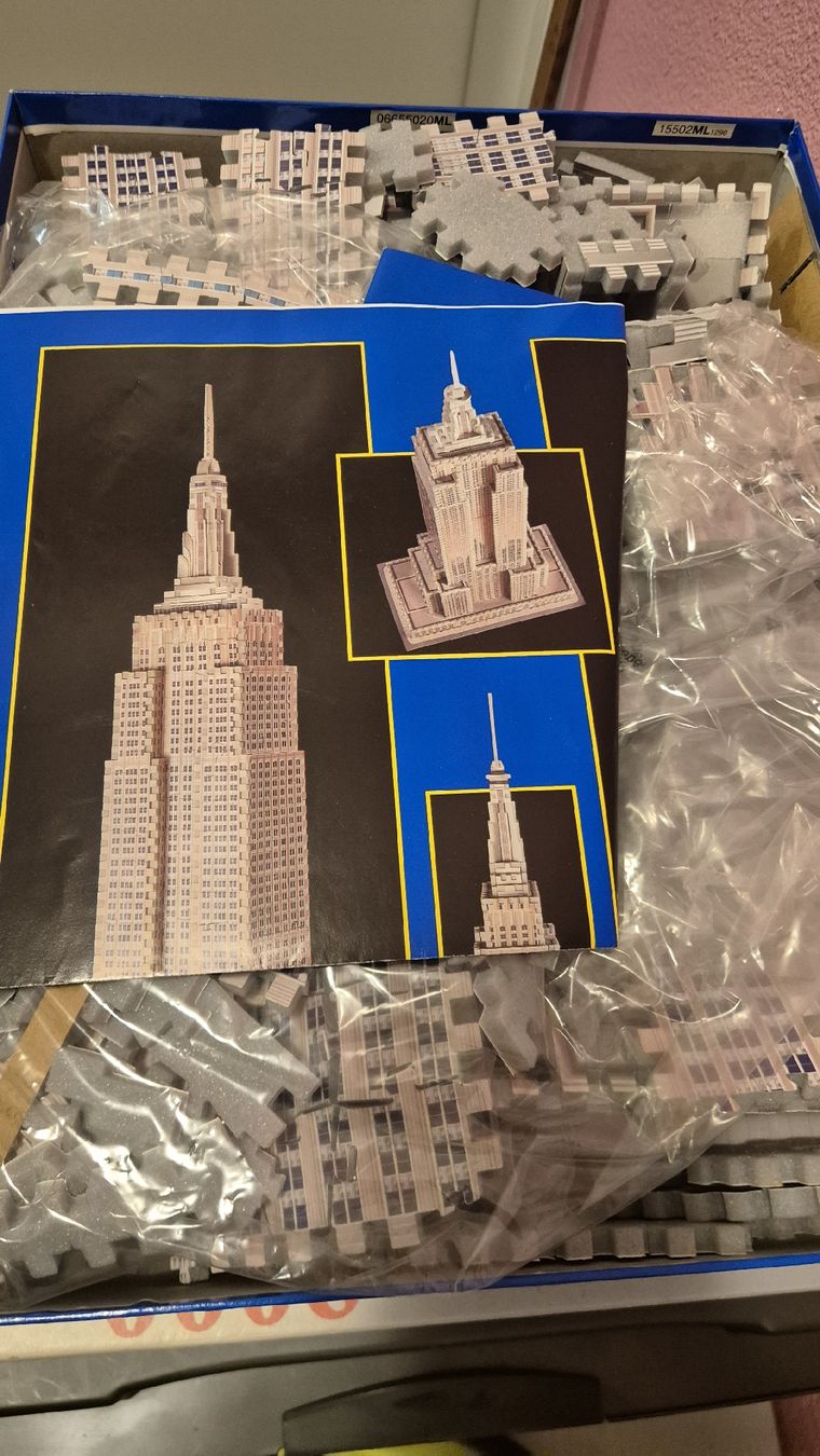 Puzzle: MB Puzzle 3D Empire State Building – Usato da Schafisheim venduto da LittleZwerg