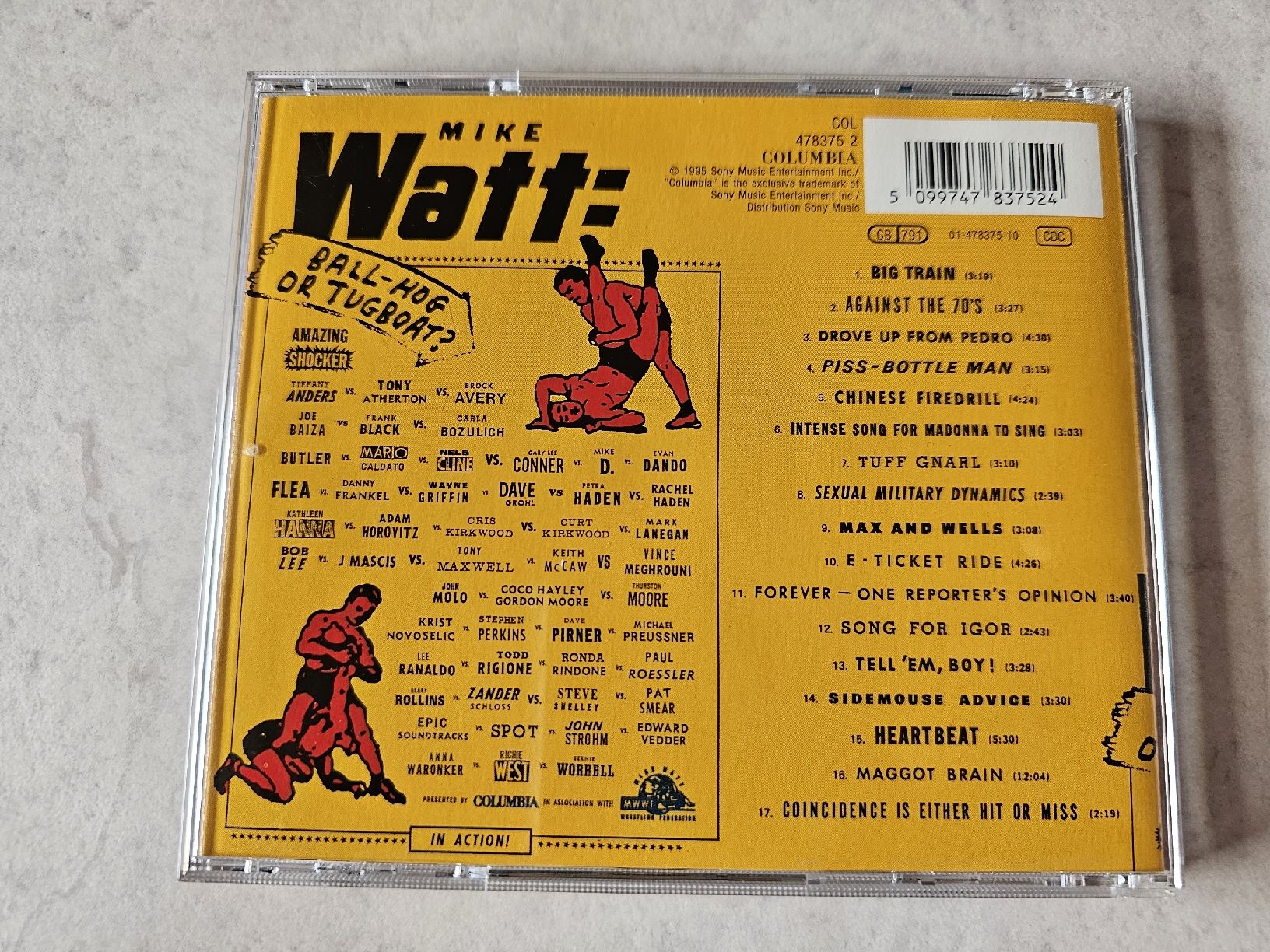 CDs: Mike Watt  -  Ball-Hog Or Tugboat? – Gebraucht aus Schneisingen von backstore24 1