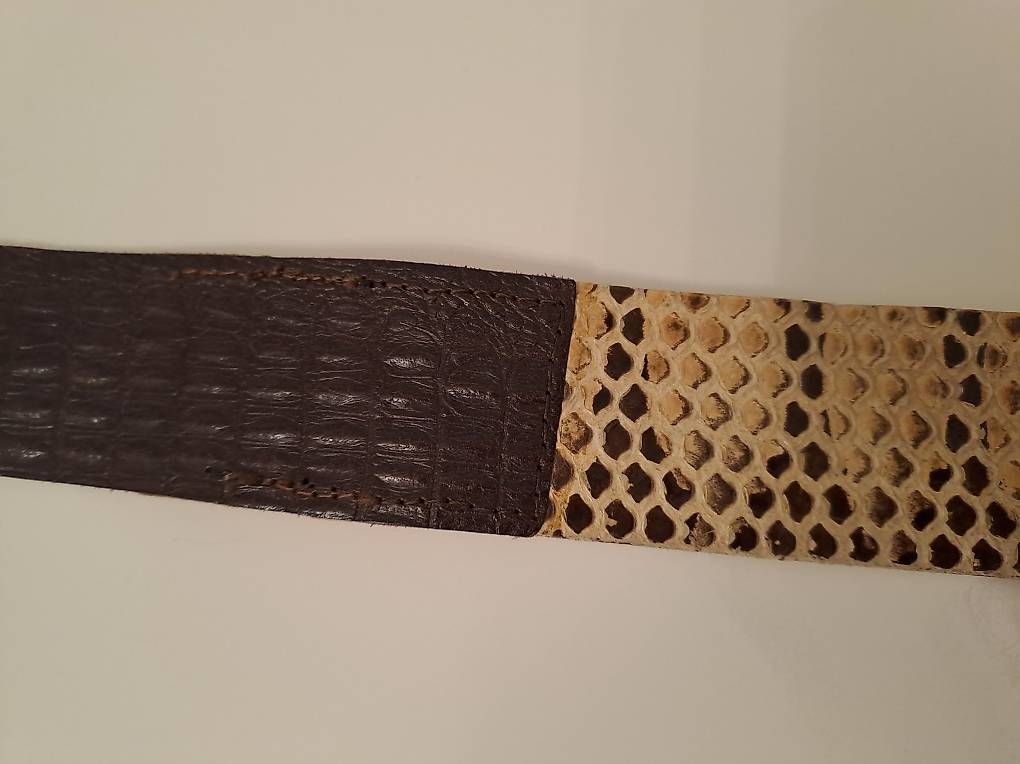 Cinture: Schlangenledergürtel – Usato da Basel venduto da Blanche1104 2
