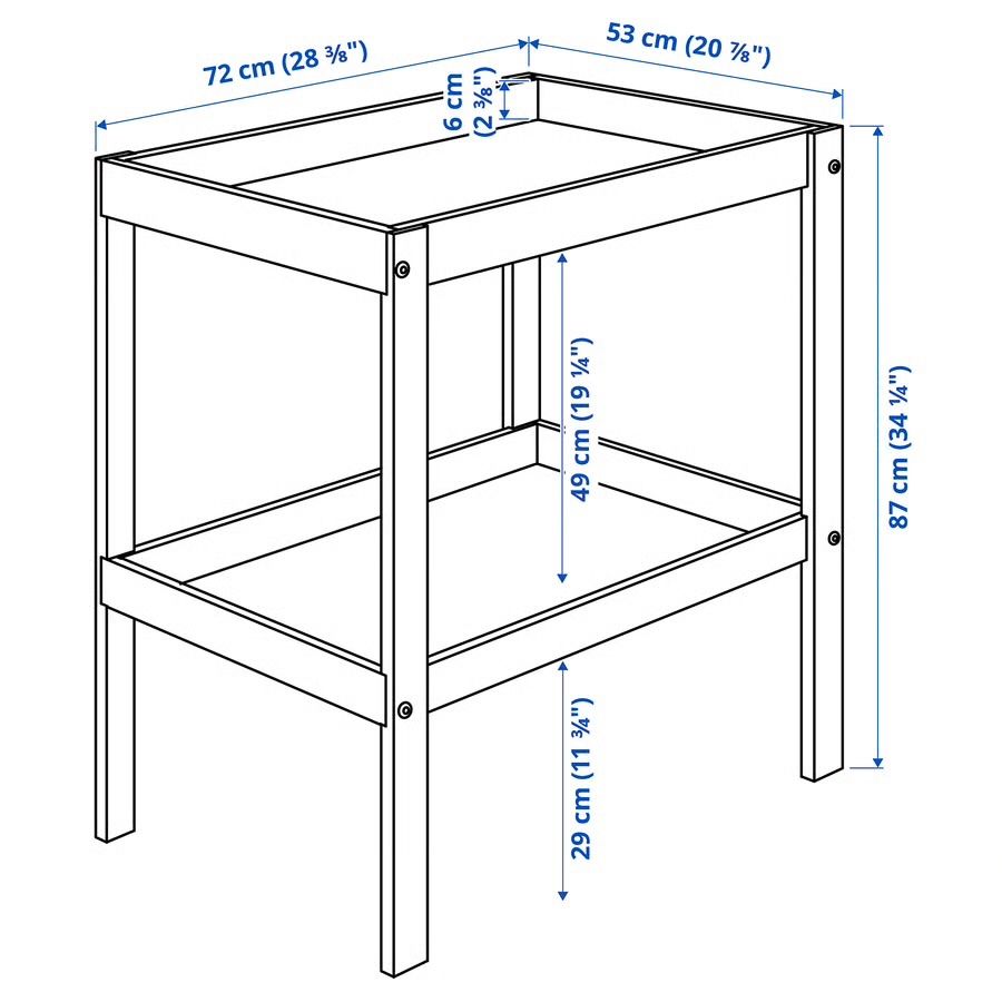 Ikea Tables à langer & accessoires: Wickeltisch Ikea Sniglar – D'occasion à Zürich par a75 1