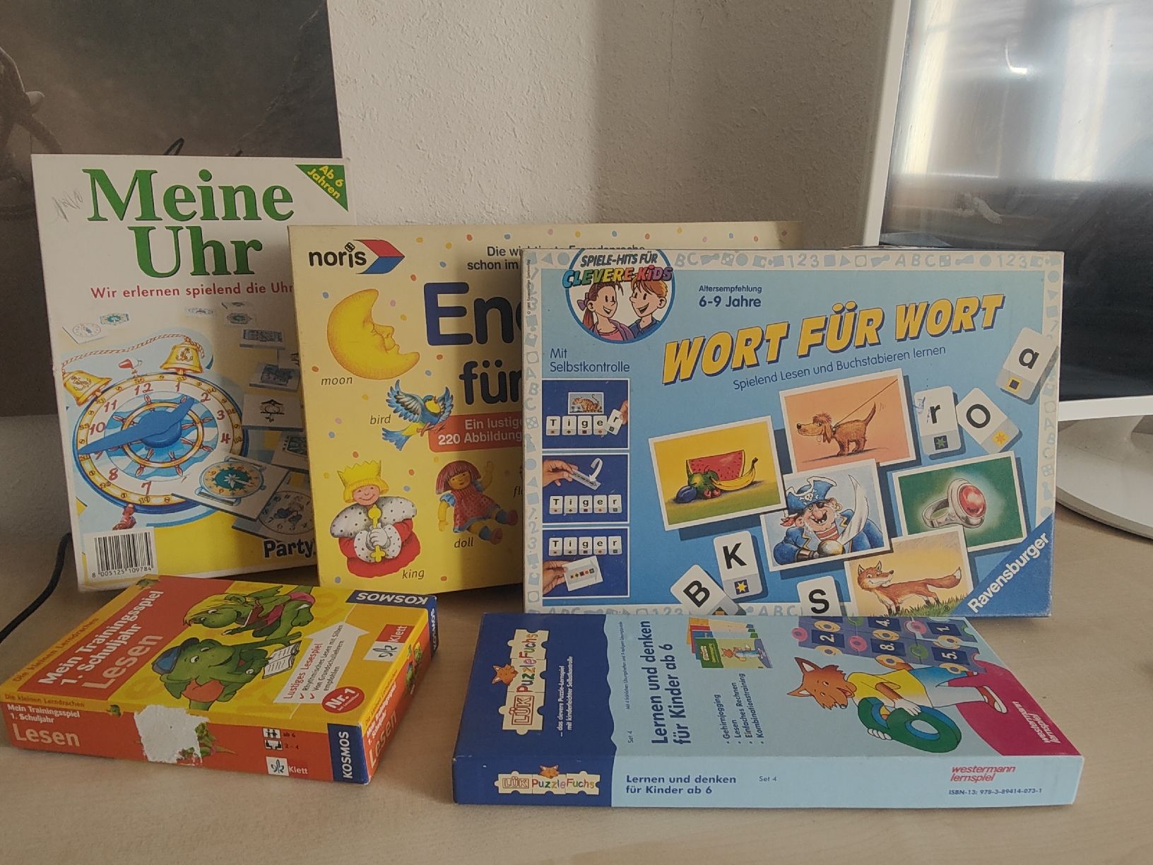 Giochi: Set mit 5 verschiedenen Lernspielen – Usato da Schleitheim venduto da eug_1701