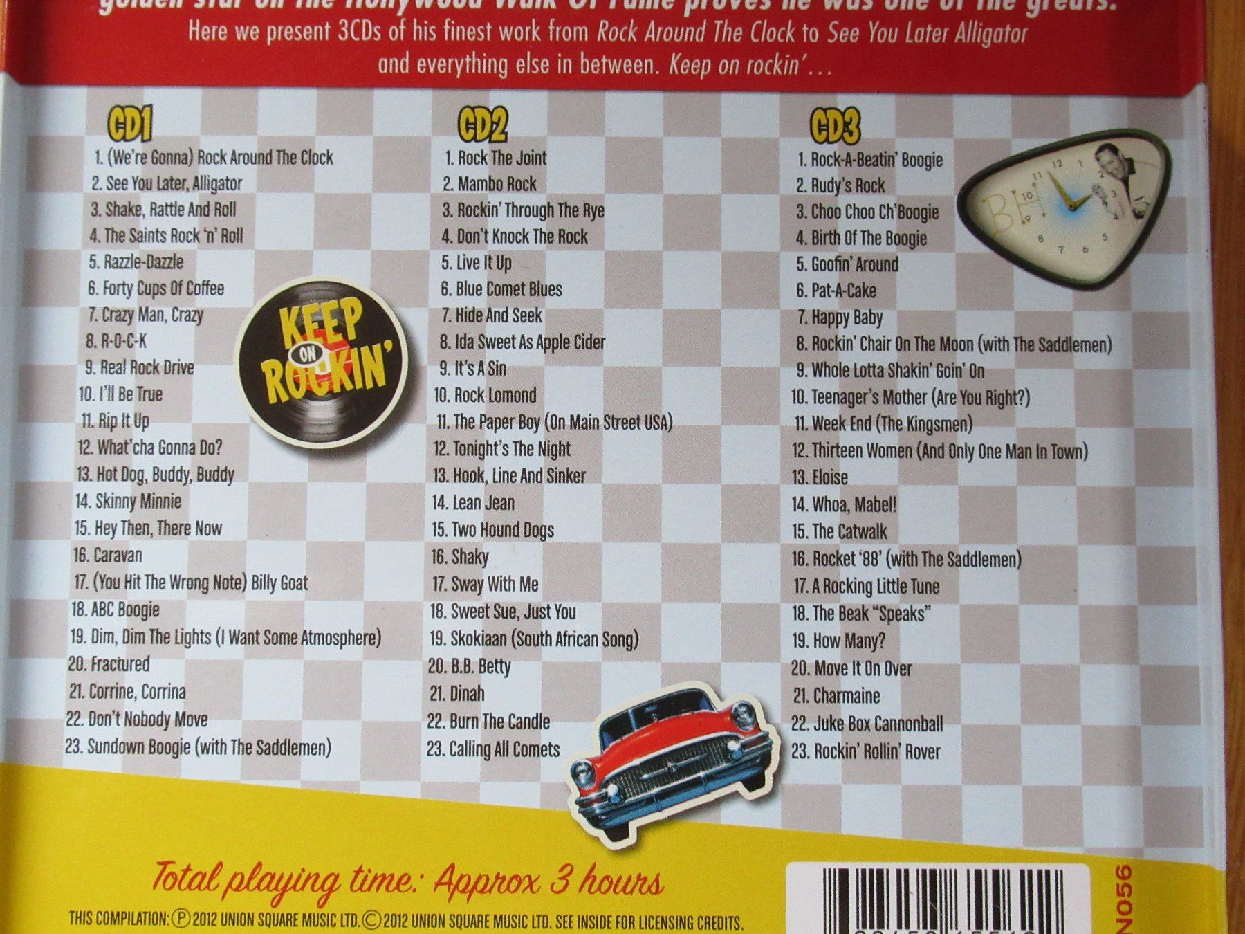 CD: BILL HALEY - THE ESSENTIAL - TRIPLE CD – Usato da Grône venduto da Mire01 1
