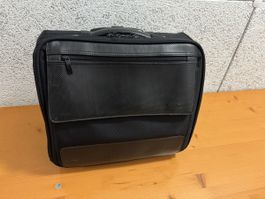 Business Trolley, Laptopfach, Rollen, schwarz, geräumig