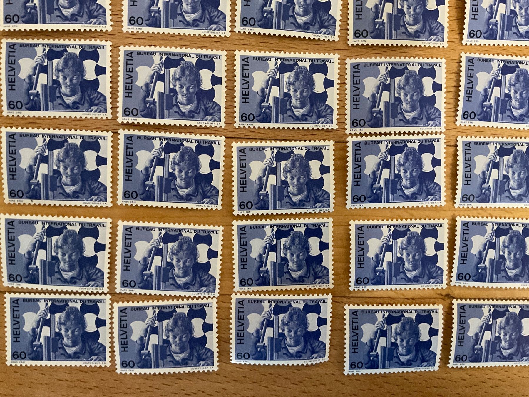 Tutti i francobolli: 60Fr Ämter Frankaturware ungestempelt postfrisch Sammlung – Nuovo (secondo la descrizione) da Wil SG venduto da Chefsugus 3
