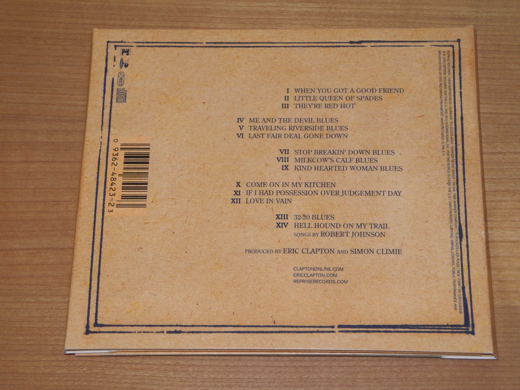 CDs: ERIC CLAPTON: ME AND MR JOHNSON - REPRISE – Neu (gemäss Beschreibung) aus Fahrwangen von Swirl2 4