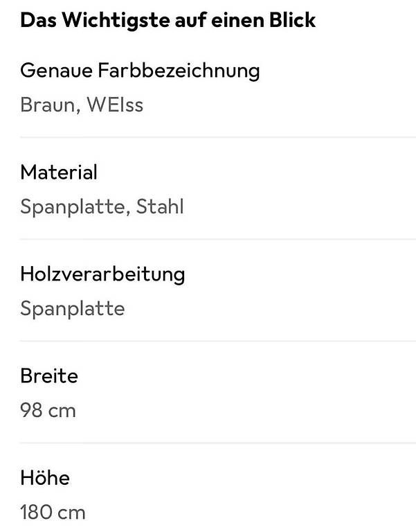 Guardaroba: Garderobe – Usato da Bern venduto da Kampfus 1