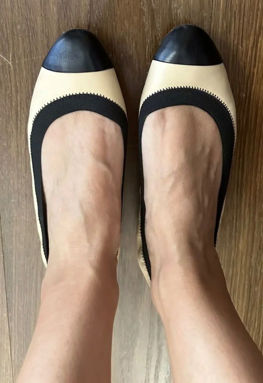 Chanel Scarpe da donna: Chanel Leder ballerinas ballerina – Usato da Zell LU venduto da AliAli24 9