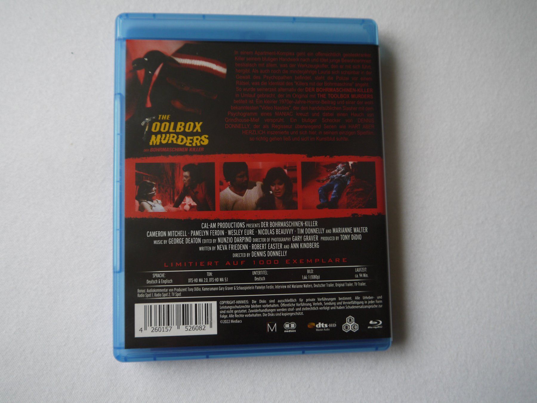 Tutti i DVDs: THE TOOLBOX MURDERS(1978) Cameron Mitchell - uncut – Usato da Hagendorn venduto da Blaf 1