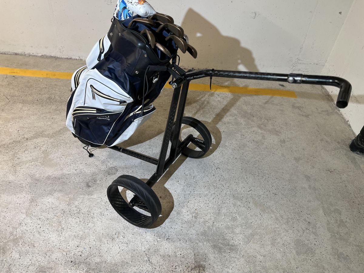 Jucad Trolleys: JuCad Phantom Golf Trolley – Gebraucht aus Nürensdorf von romano_a 1