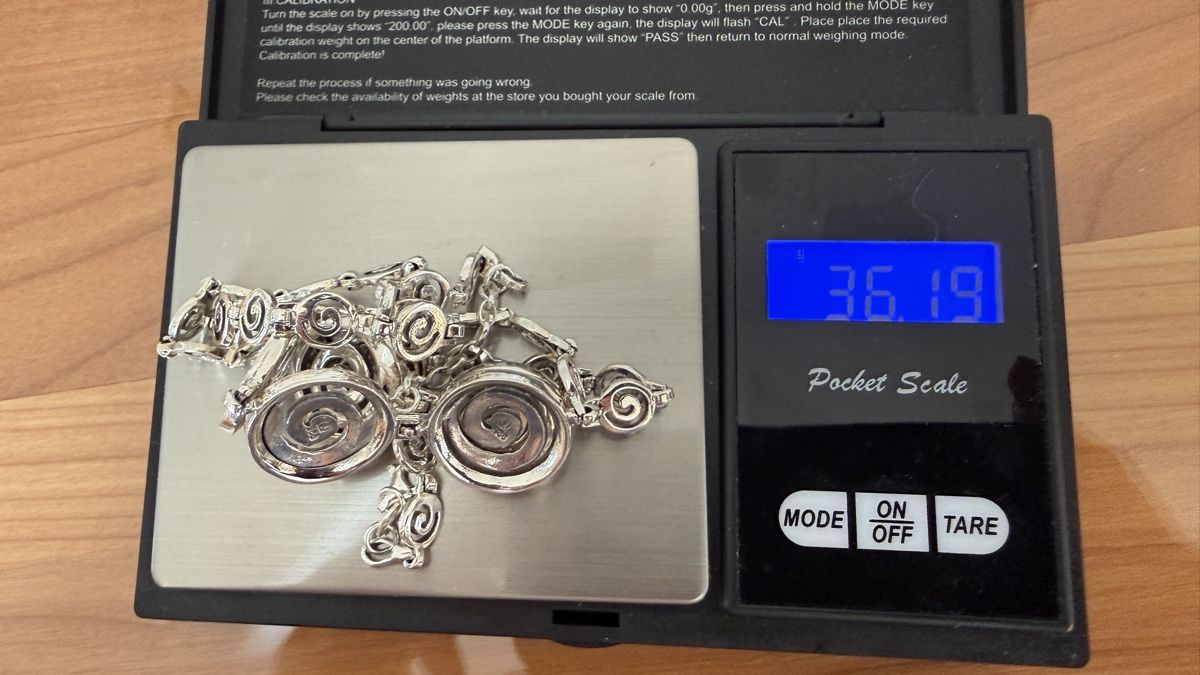 Catenine: Grossartiges Silbercollier 37 g schwer – Nuovo e nell'imballaggio originale da Ebikon venduto da Leonidas2 9