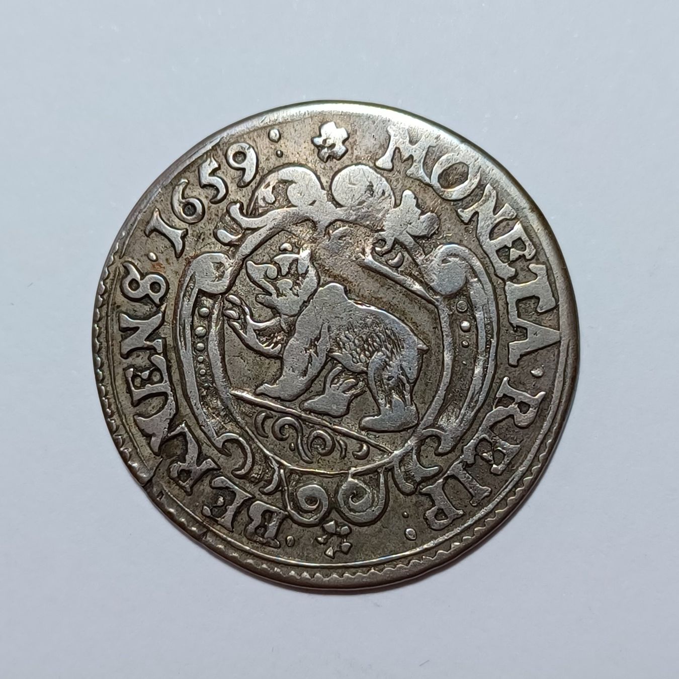 Alle Münzen: 20 Kreuzer 1659 Bern HMZ 2-194c ss – Gebraucht aus Pfäffikon ZH von Schweizer_Muenzen