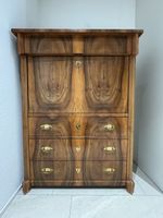 Antiker Nussbaum Sekretär Biedermeier Stil 19. Jhdt.