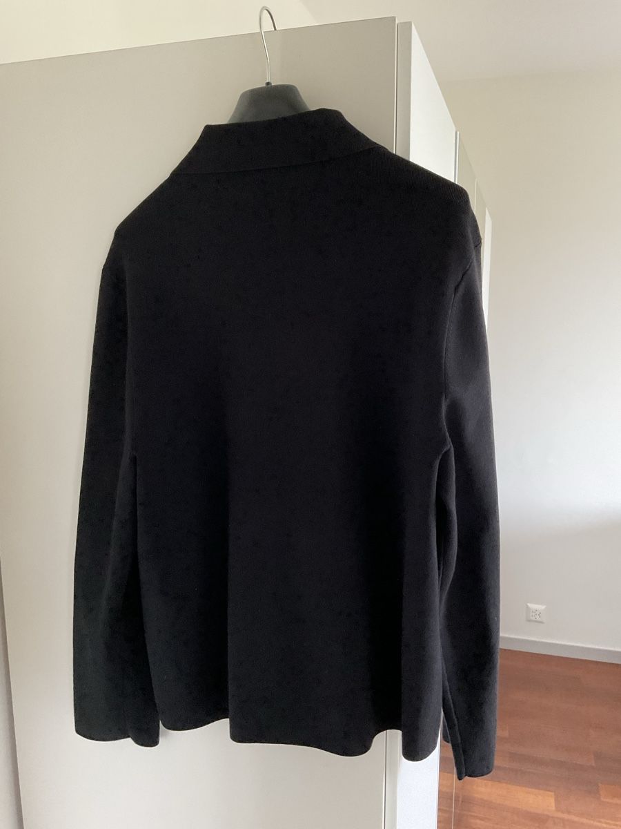 Sandro Jacken: Sandro Cardigan, schwarz, Gr.M – Gebraucht aus Plan-les-Ouates von 65Wolle 1