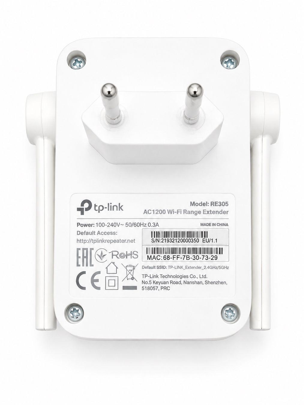 TP-Link WiFi: TP-Link AC1200 Range Extender RE305 – Usato da Schlieren venduto da 2nd-Life 3