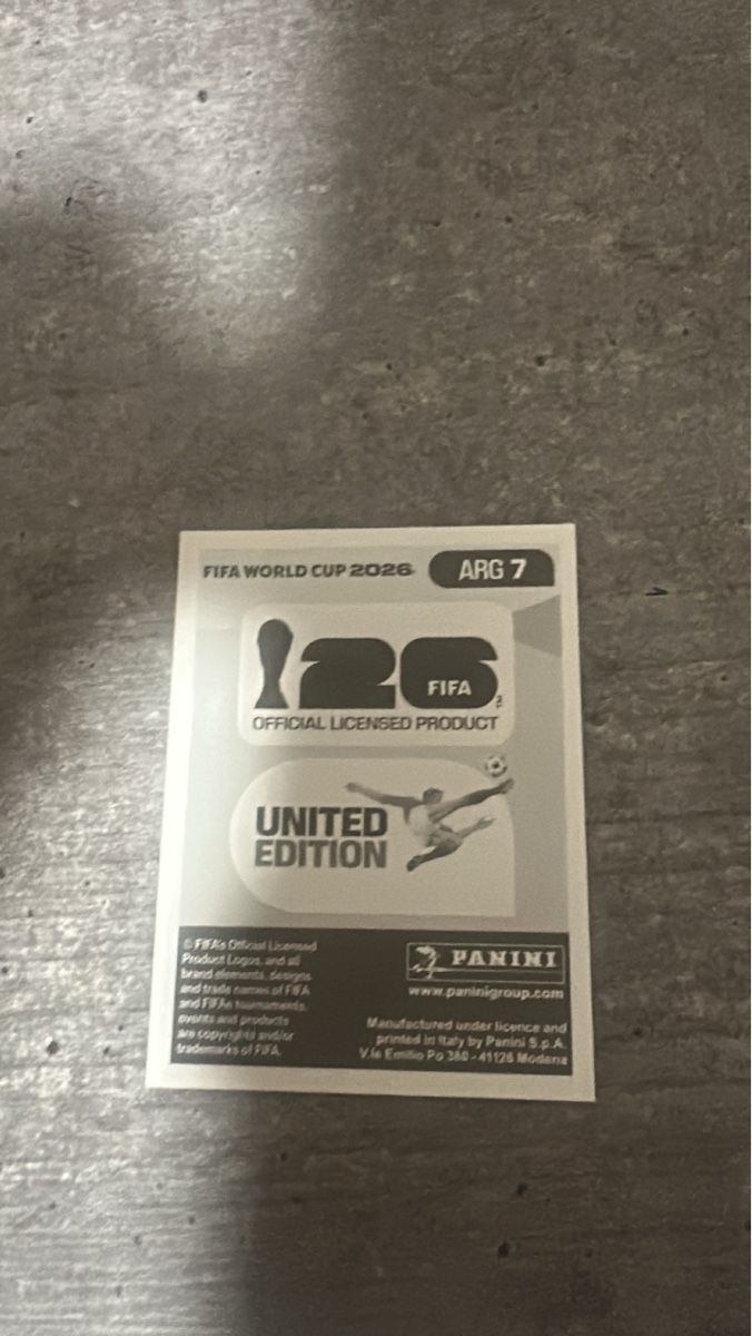 Panini Carte collezionabili: ARG 7 , FIFA WORLD CUP 2026 PANINI  – Nuovo (secondo la descrizione) da Frauenfeld venduto da 1PegPeg1 1