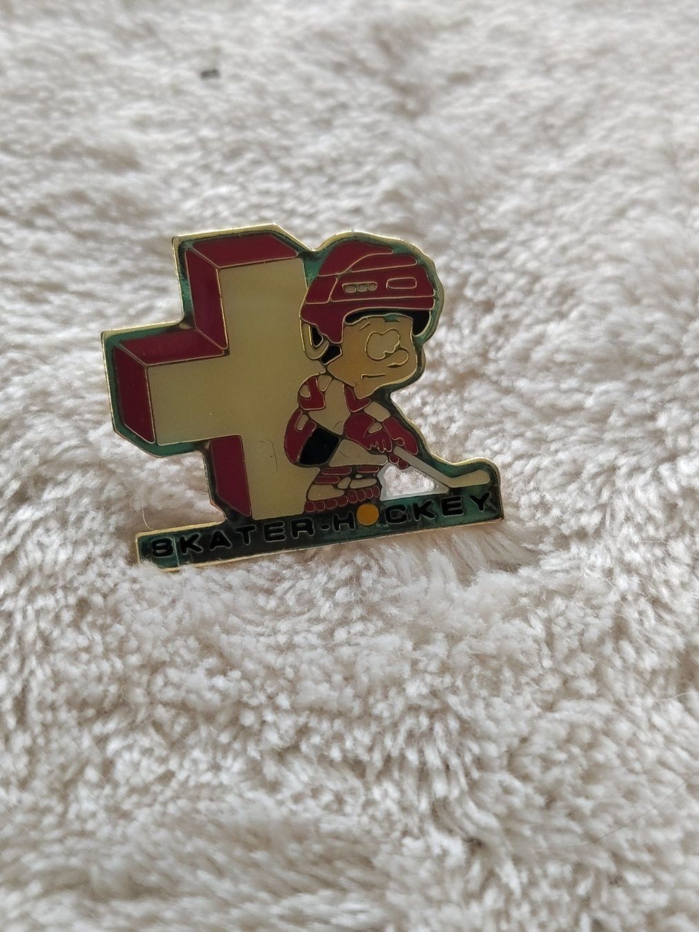 Placchette & Badge: Pin's inline hockey – Usato da Plagne venduto da gigi204