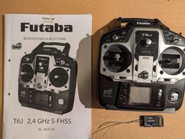 Futaba T6J Transmitter (Defekt) + R2006GS Receiver (OK)