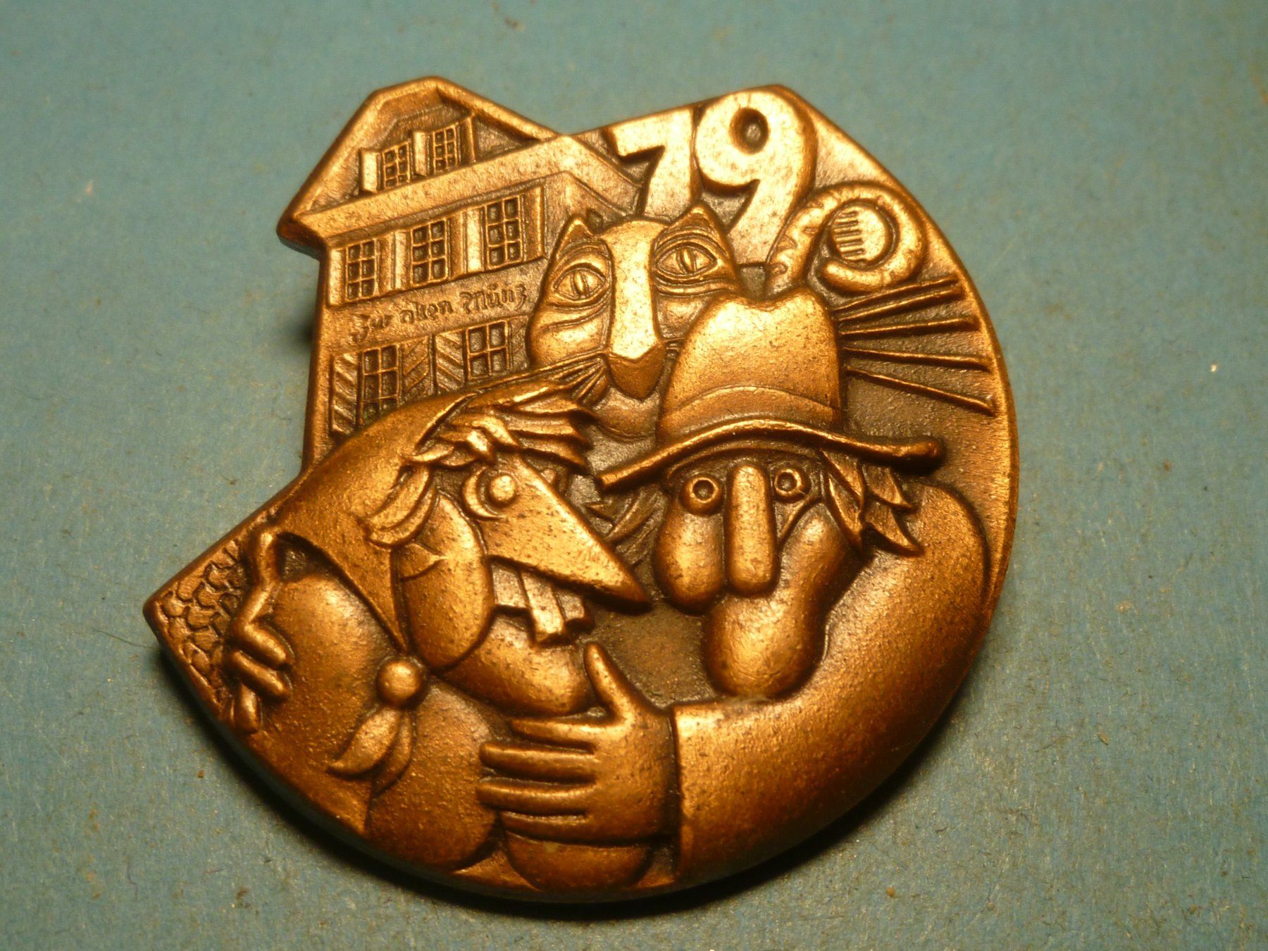 Plaketten & Abzeichen: LUZERN 1979 BRONZE – Gebraucht aus Ried (Muotathal) von Mandarin02