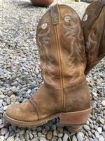 Westernstiefel Double-H braun