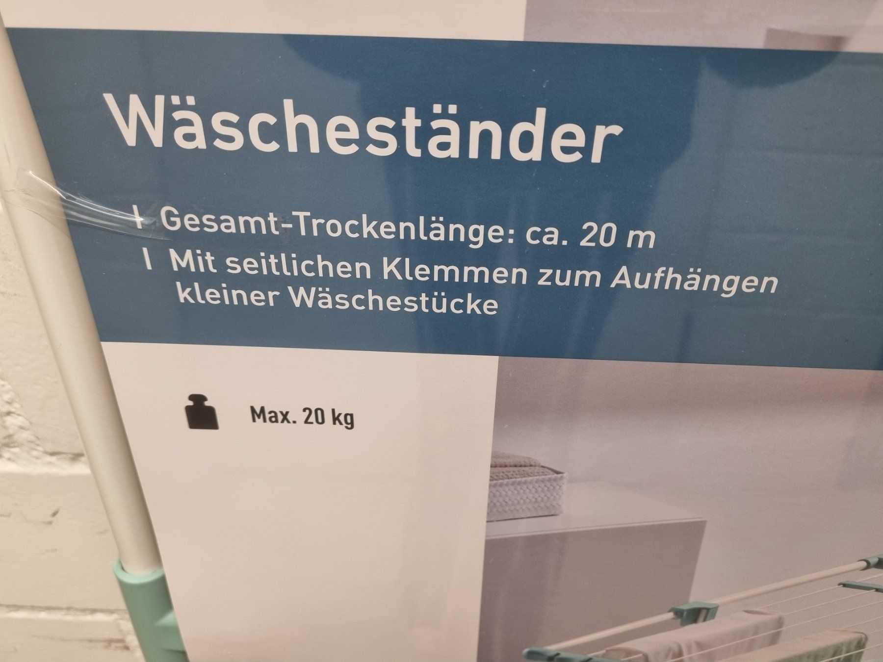 Stenditoi: Wäscheständer OVP – Nuovo e nell'imballaggio originale da Zofingen venduto da Felpa 2