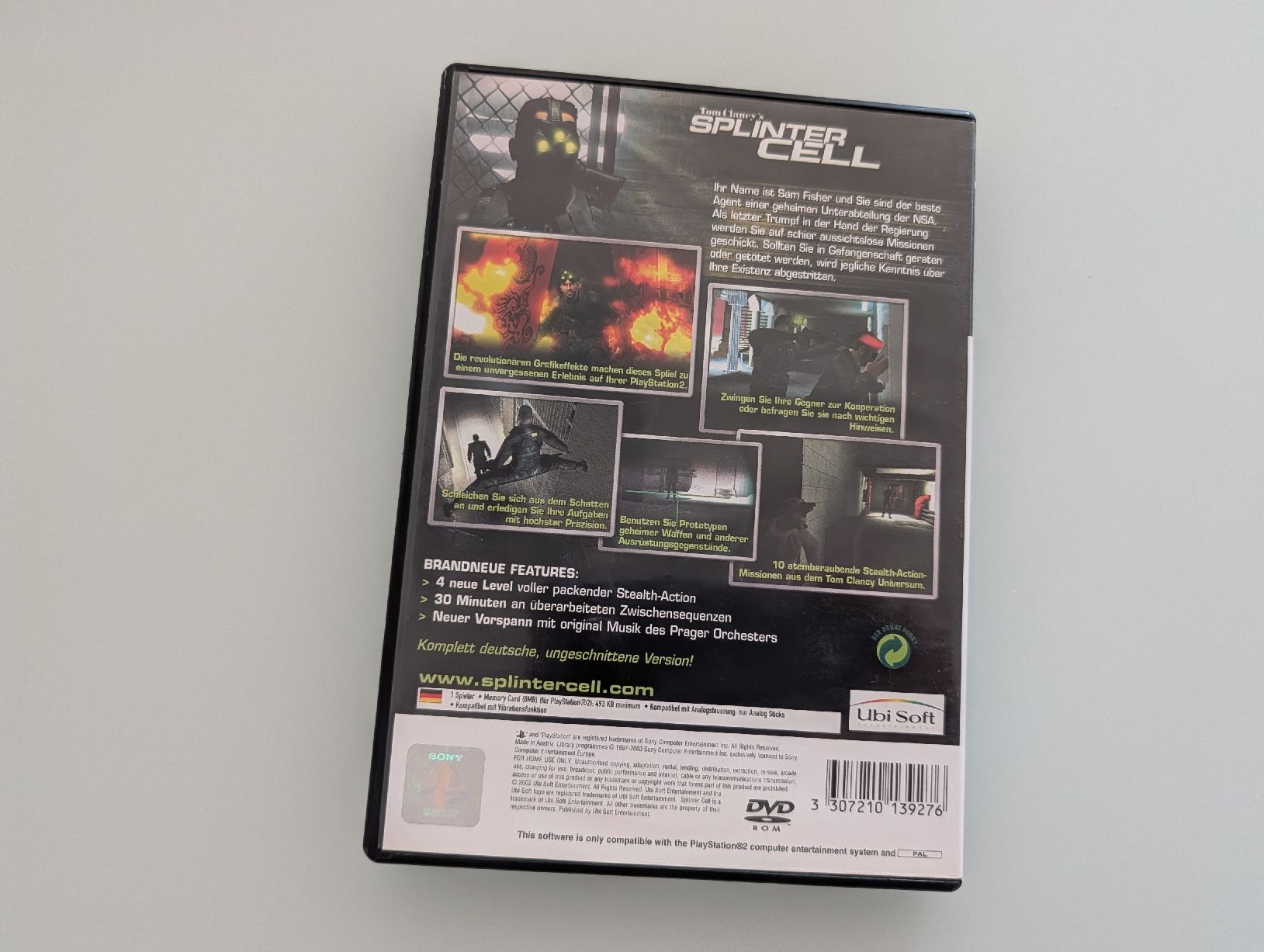 Sony Spiele: Splinter Cell (PS2) – Gebraucht aus Winterthur von sax8400 2