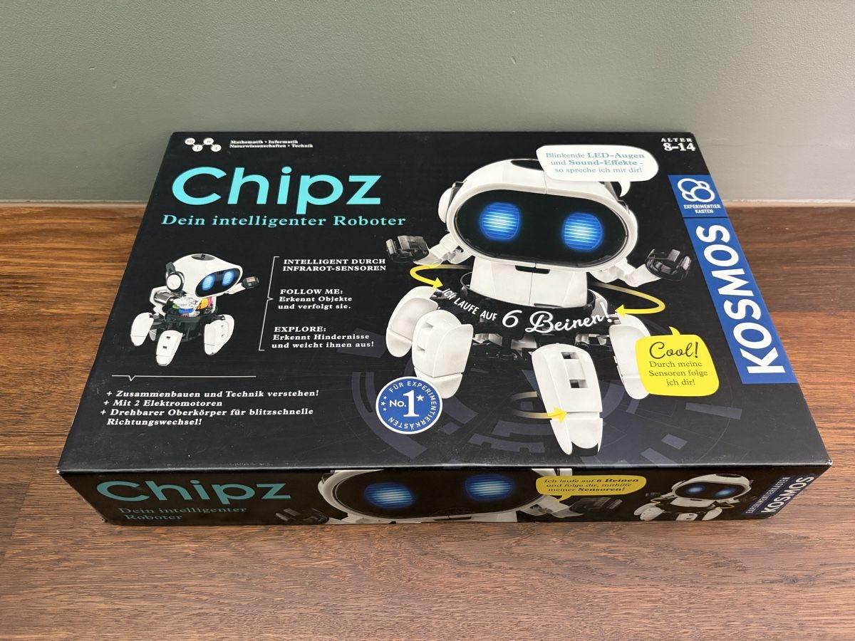 Kit di costruzioni: Kosmos Chipz Roboter – Nuovo e nell'imballaggio originale da Madetswil venduto da tigerfisch