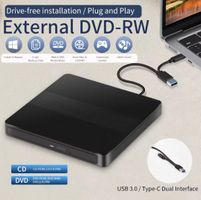 Externes CD/DVD-Laufwerk & Brenner (USB 3.0 / USB-C)