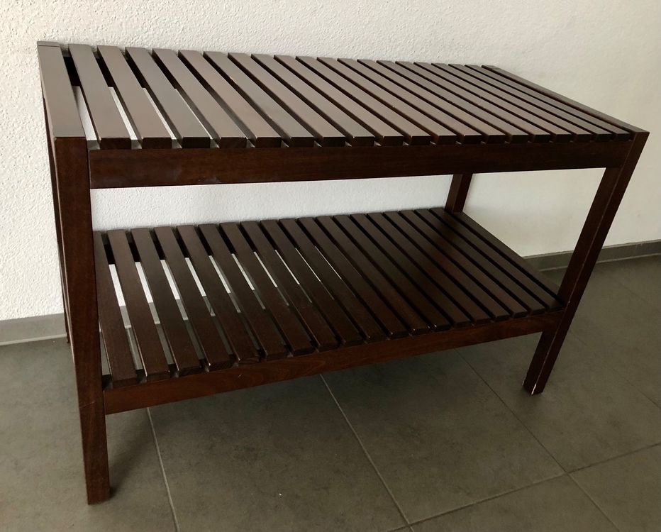Ikea Schuhbank Holz