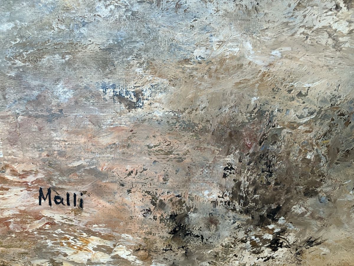 Dipinti: Peinture originale signée Malli – Usato da Lausanne venduto da Willandco 2