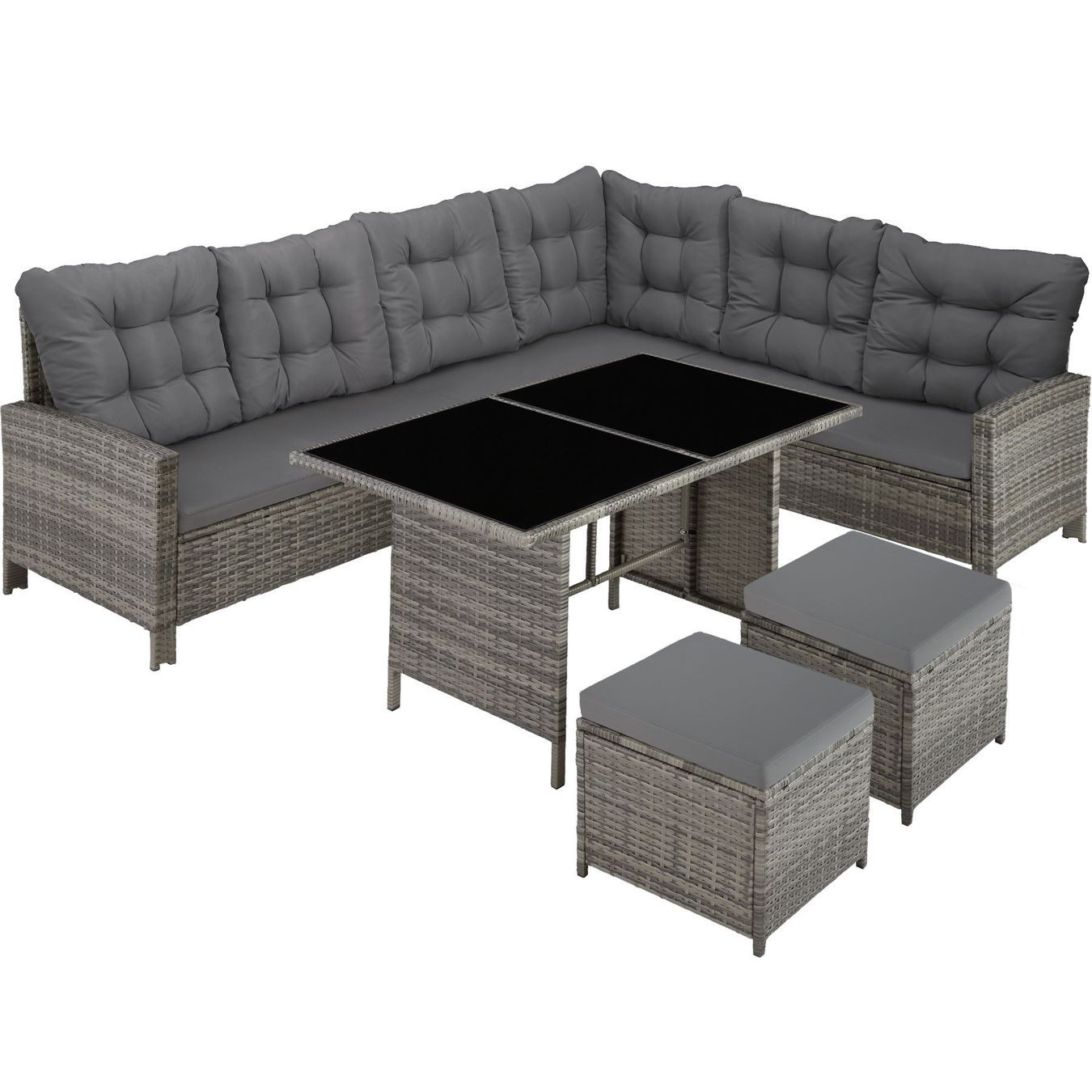 Set di tavolo e panche: Rattan Lounge Barletta – Nuovo (secondo la descrizione) da Murten venduto da Roland.Kemmer.AG