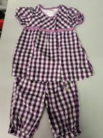Name it! Mädchen Set Gr. 68, Lila/Weiss Karo, Top Zustand