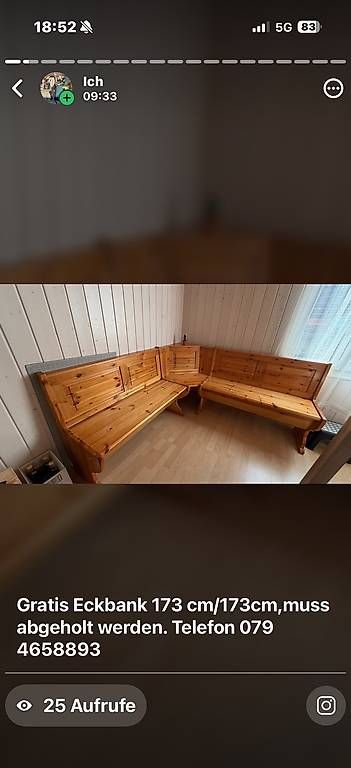 Bänke: Eckbank – Gebraucht aus Bärau von chr_j62t 1