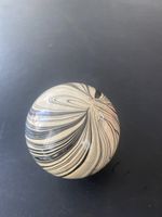 Vintage Deko/Stopf Kugel lackiert aus Holz