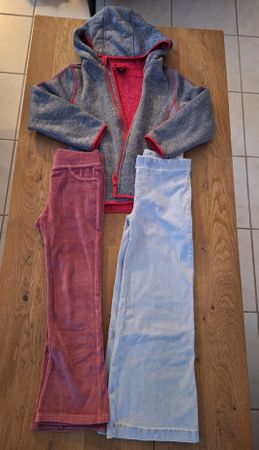Jacke mit Hosen, Mädchen Grösse 116