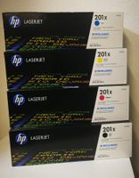 HP Toner Set 201X neu CF400X CF401X CF402X CF403X original