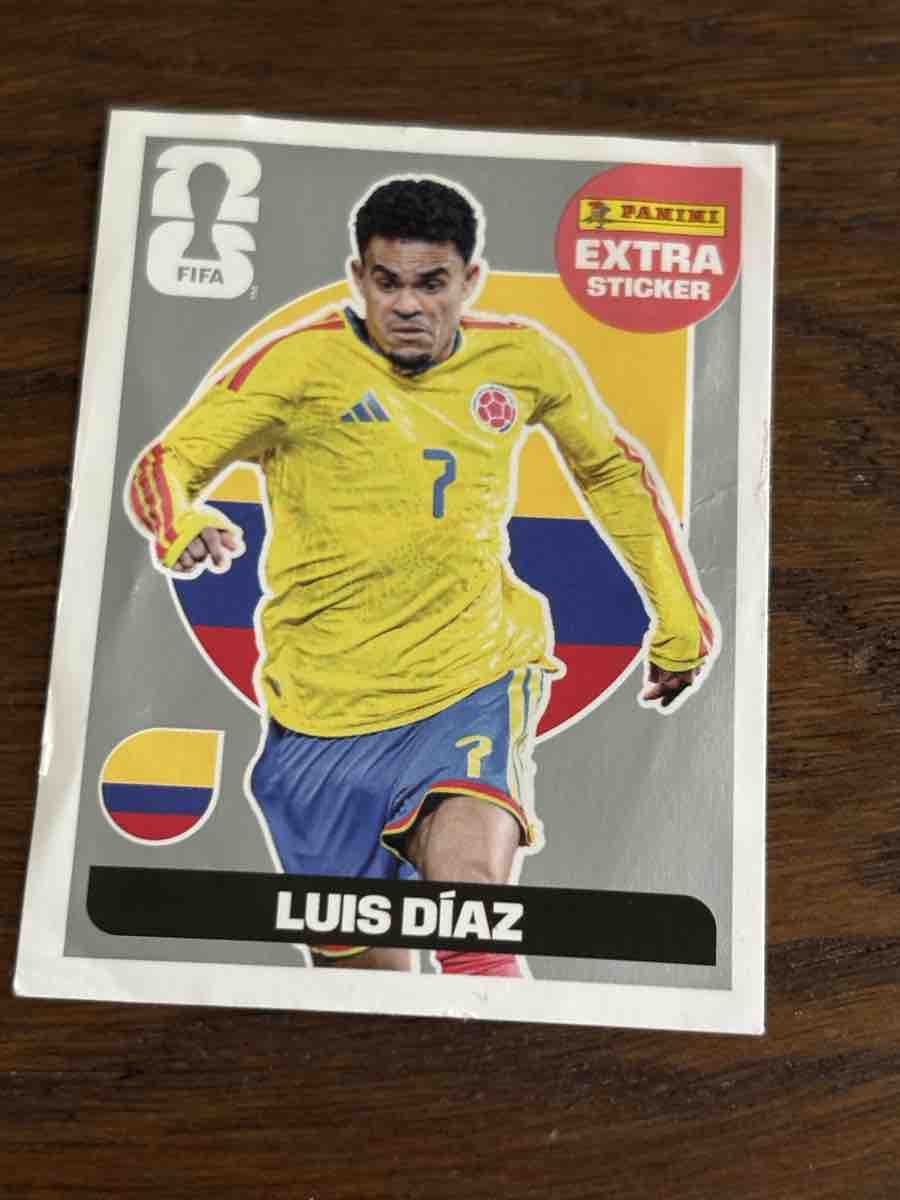 Panini Cartes à collectionner: Extra Sticker Silver Luis Diaz neuf – Neuf (Voir description) à St-Sulpice VD par dxf_rny9