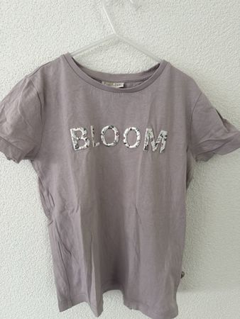 Pomp de Lux T-Shirt Gr. 134/140 Lila "Bloom" Top Zustand