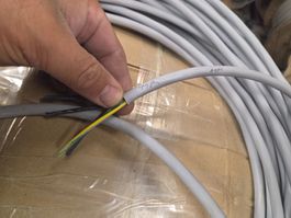 Kabel Starkstromkabel 4x2.5mm2 4G2.5 4x2.5 litze 44m 44Meter