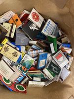 Grosse Sammlung alter Zündholzschachteln