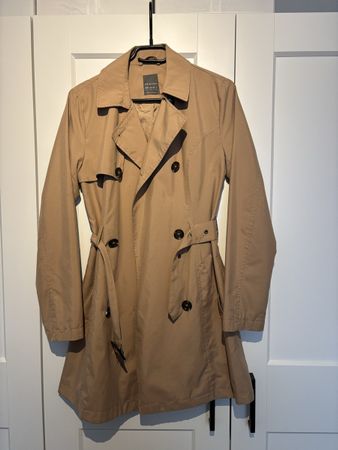 Frühlingsjacke, Trenchcoat Beige/Hellbraun Grösse XS