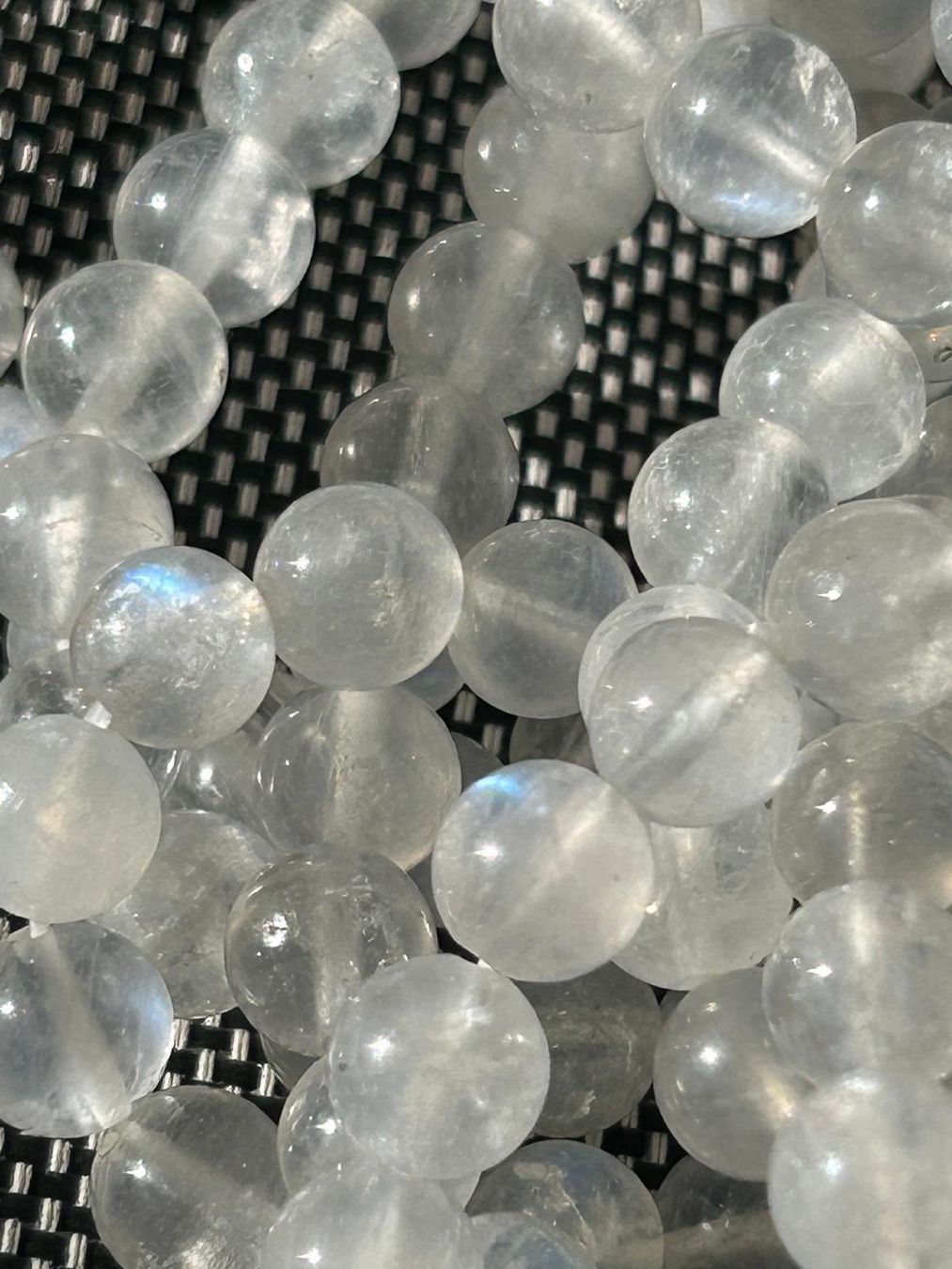 Minerali & Pietre curative: Strang echte Moonstone Level 1 / stone beads 6 mm – Nuovo e nell'imballaggio originale da Niederrohrdorf venduto da Ytobi 2