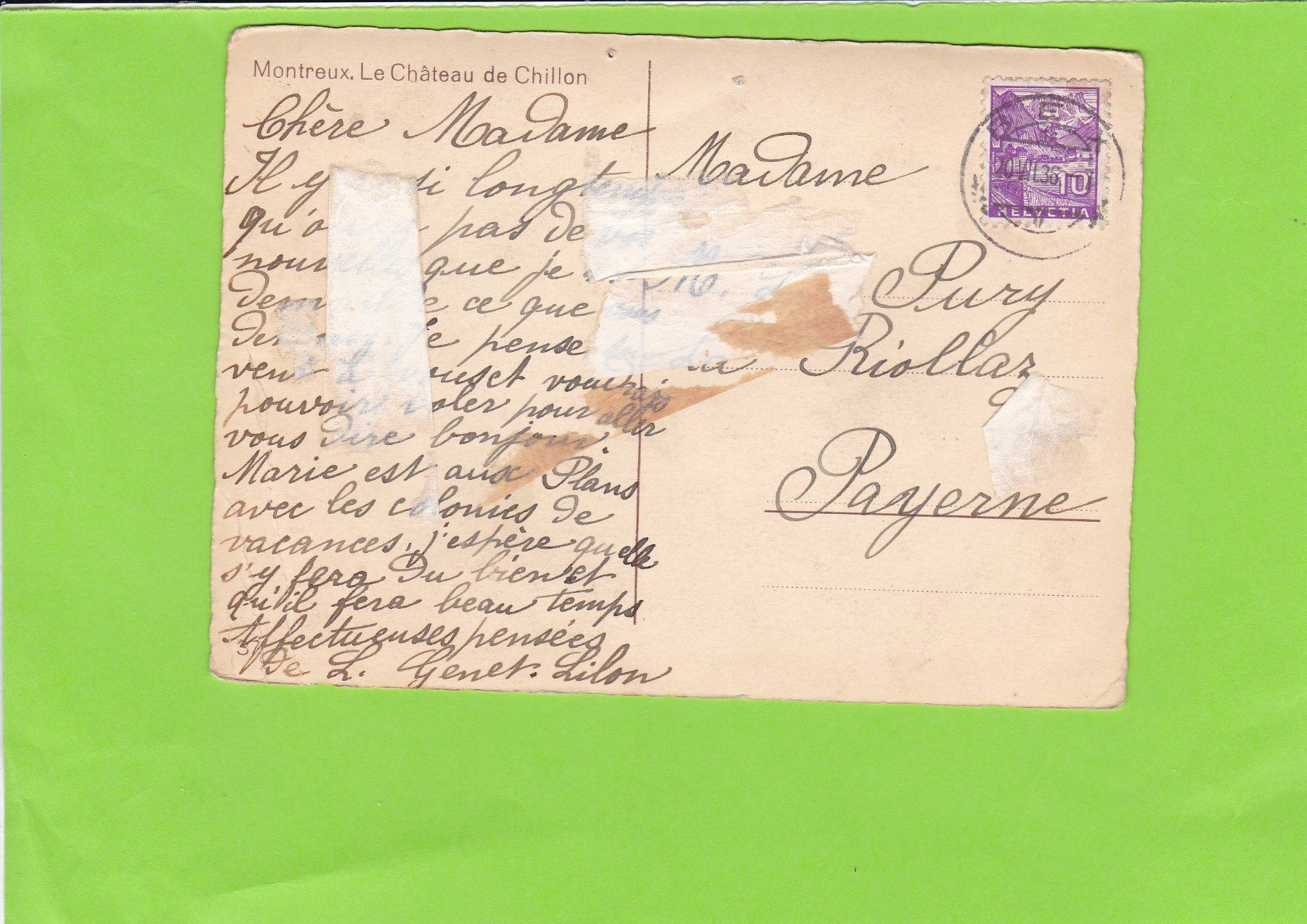 Cartes postales: Chillon – D'occasion à St. Peterzell par neckertal 1
