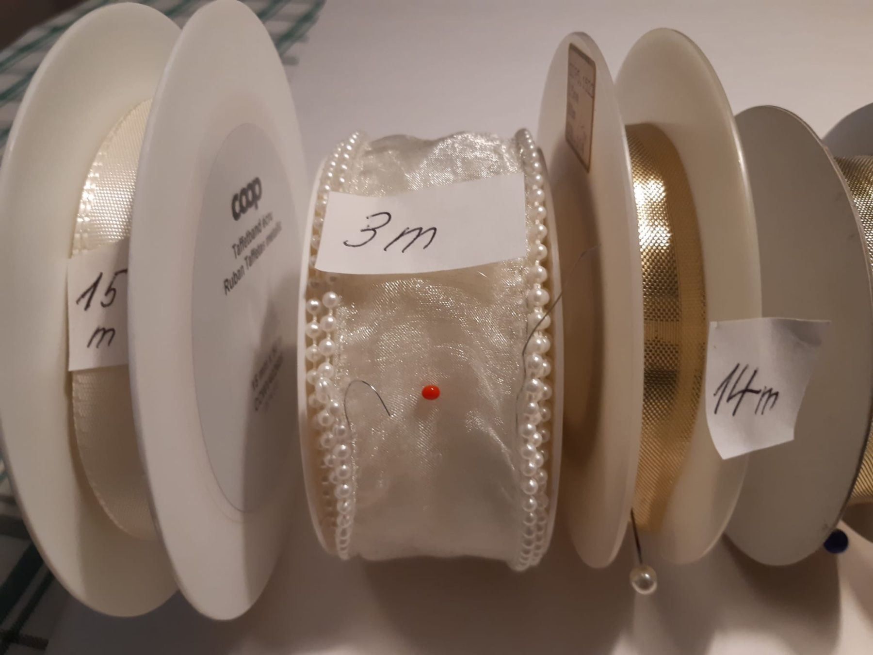 Nastri decorativi: 16 Geschenkbänder, Deko Seidenbänder – Nuovo (secondo la descrizione) da Luzern venduto da Sontru 3