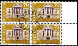 4ERBLOCK GESELL. F. KUNSTGESCHICHTE 1980 AUSGABETAG - DD360
