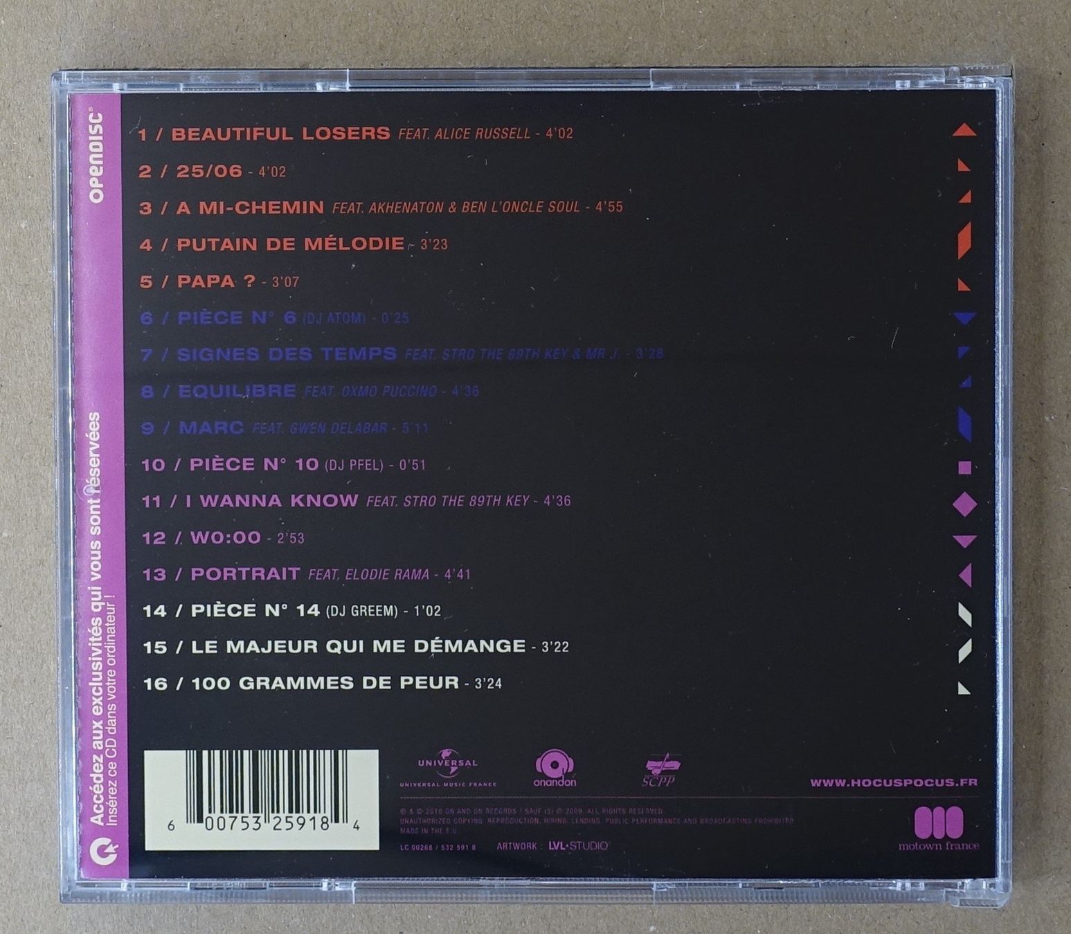 CDs: Hocus Pocus – 16 Pièces - D3 – Gebraucht aus Sessa von discoverymedia 1