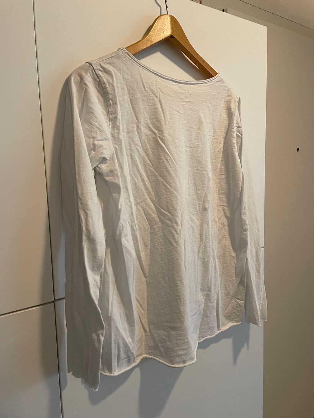 Top: Pull blanc longues manches m/l – Nuovo (secondo la descrizione) da Pully venduto da kaba07 3