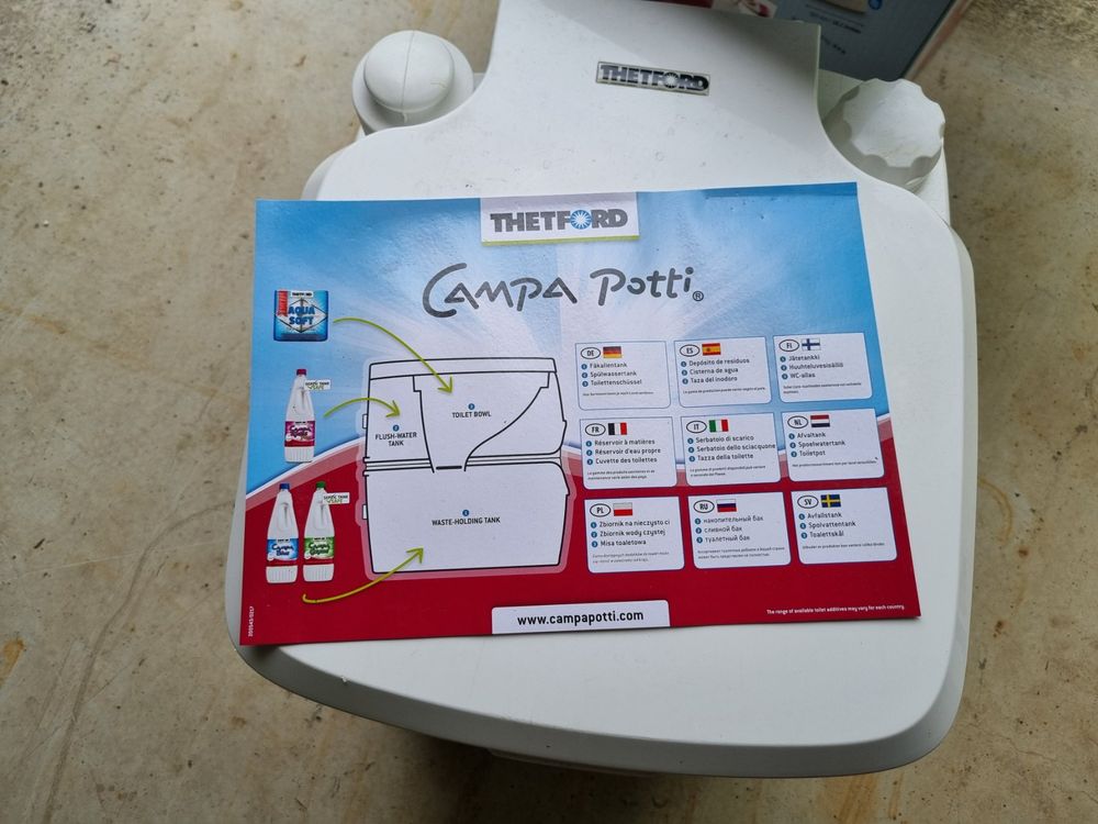 Thetford WC: Thetford Campa Potti XG - Camping Toilette – Gebraucht aus Uster von chiki-chiki 2